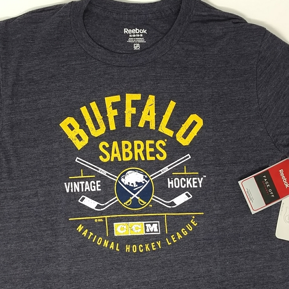 Reebok Boy's NHL Face Off Short Sleeve Tee Shirt